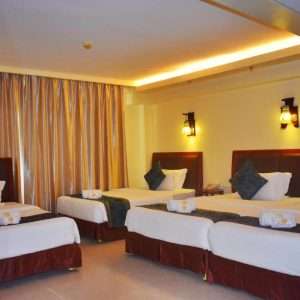 golden phoenix hotel boracay quadruple family room 1