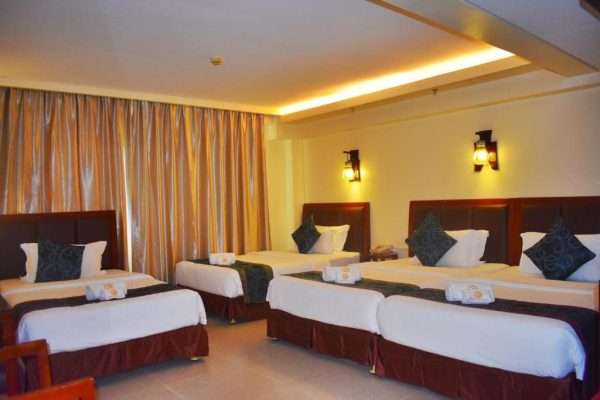 golden phoenix hotel boracay quadruple family room 1